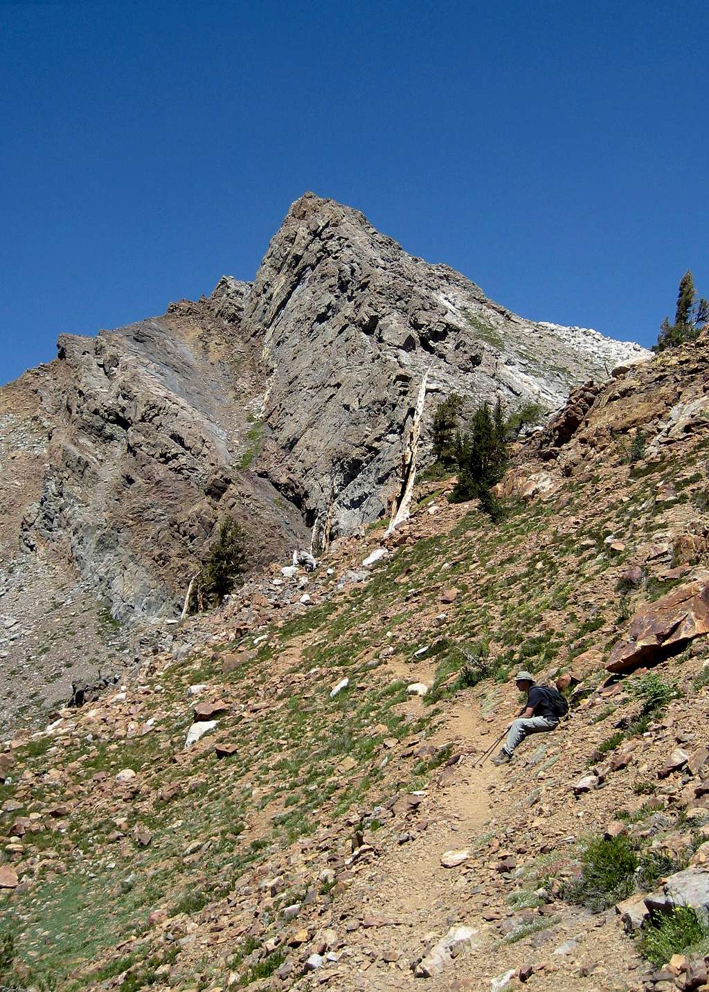 Mineral Peak from the Crysal Lake Trail