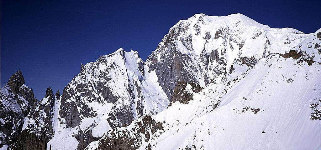 the Big Peuterey ridge