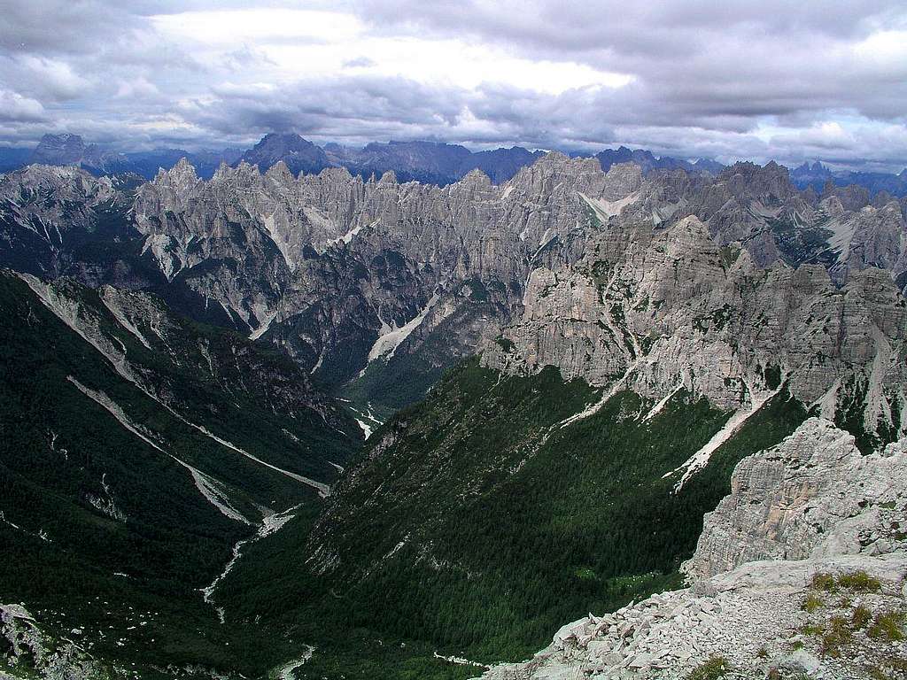 Monte Pramaggiore Summit View