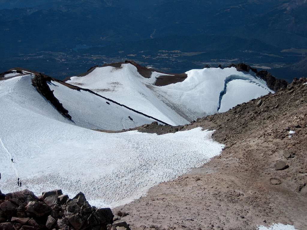Whitney Glacier Bergschrund