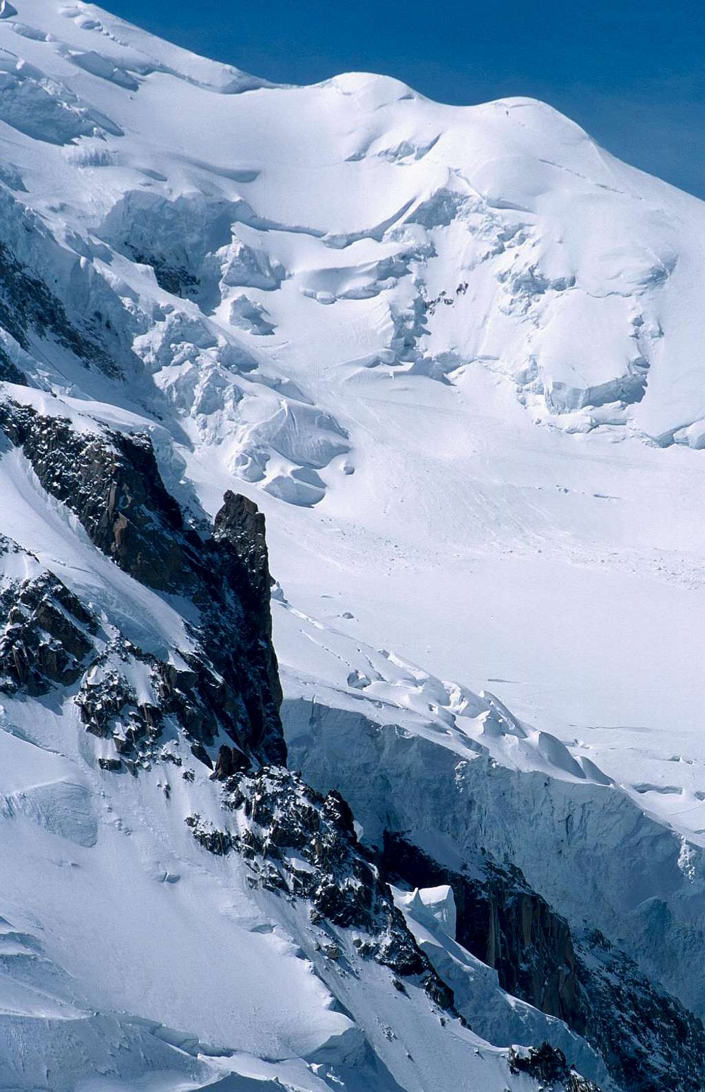 Glacier des Bossons, Les Bosses