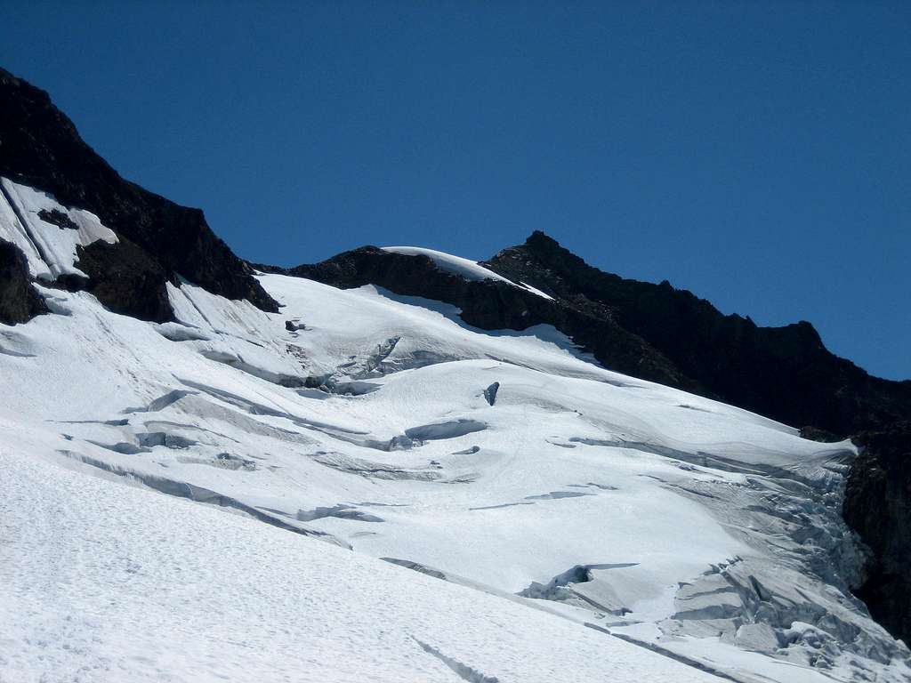 Quien Sabe Glacier in late August