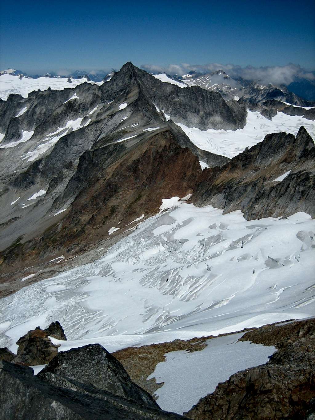 Forbidden Peak and the Quien Sabe Glacier