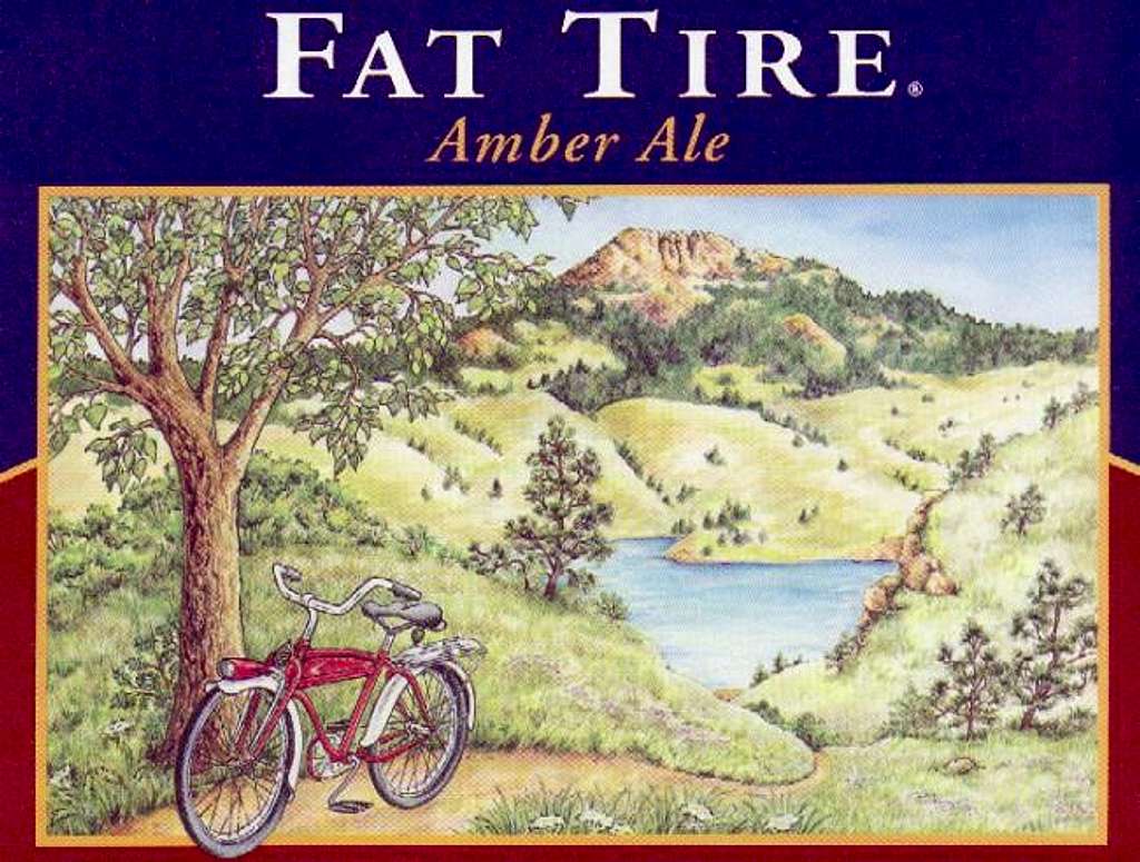  Fat Tire Ale, brewed in Fort...