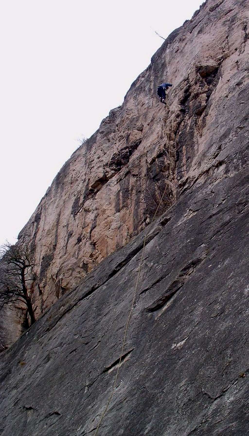 Berounka canyon - east bank  wall