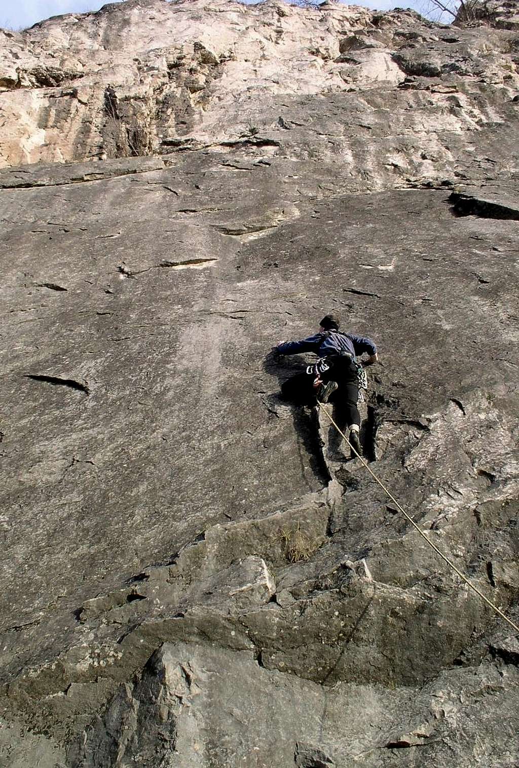 Berounka canyon - climbing