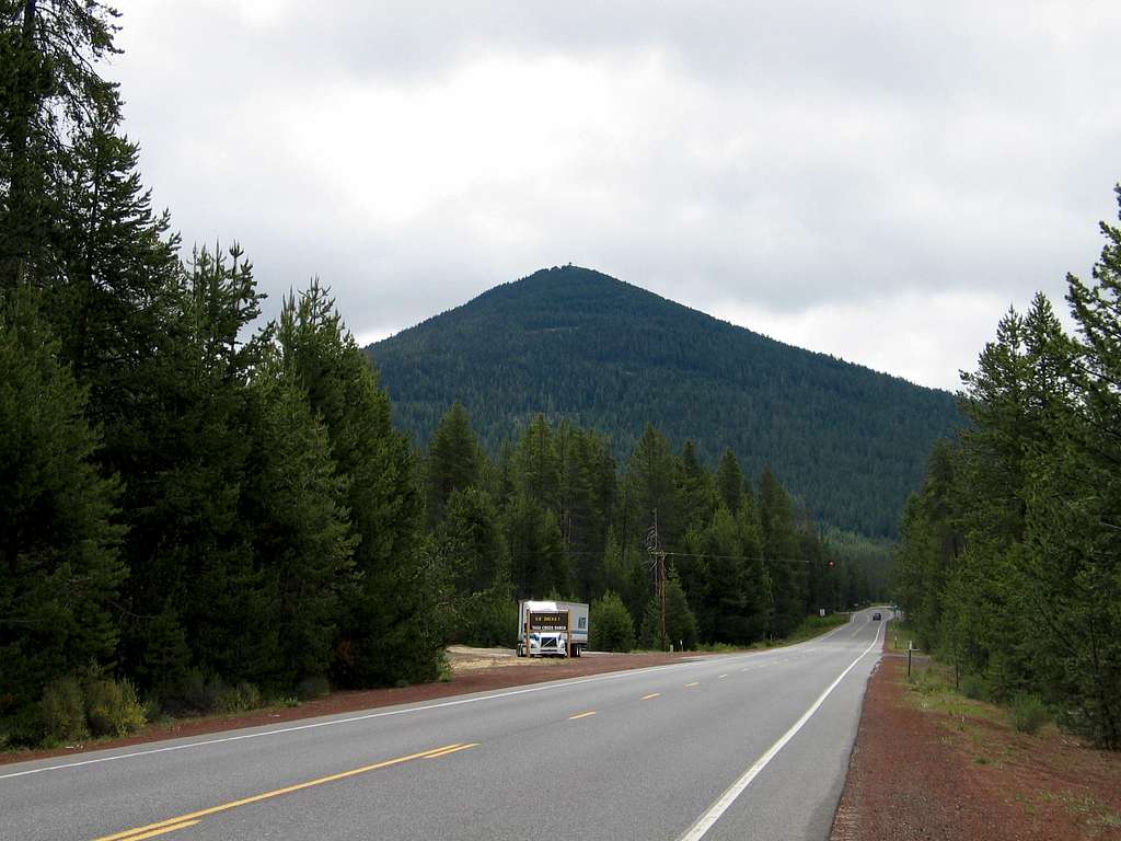 Odell Butte from highway 58
