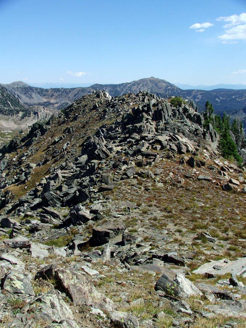 Summit Ridge of Little Agnes