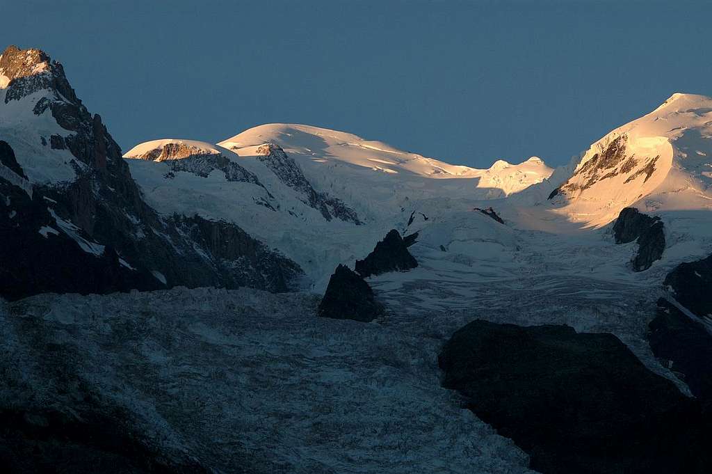 Mont Blanc at sunrise
