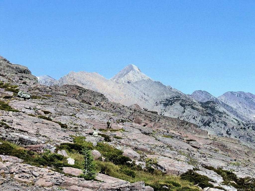 Mountaineer Peak, from Gray Wolf