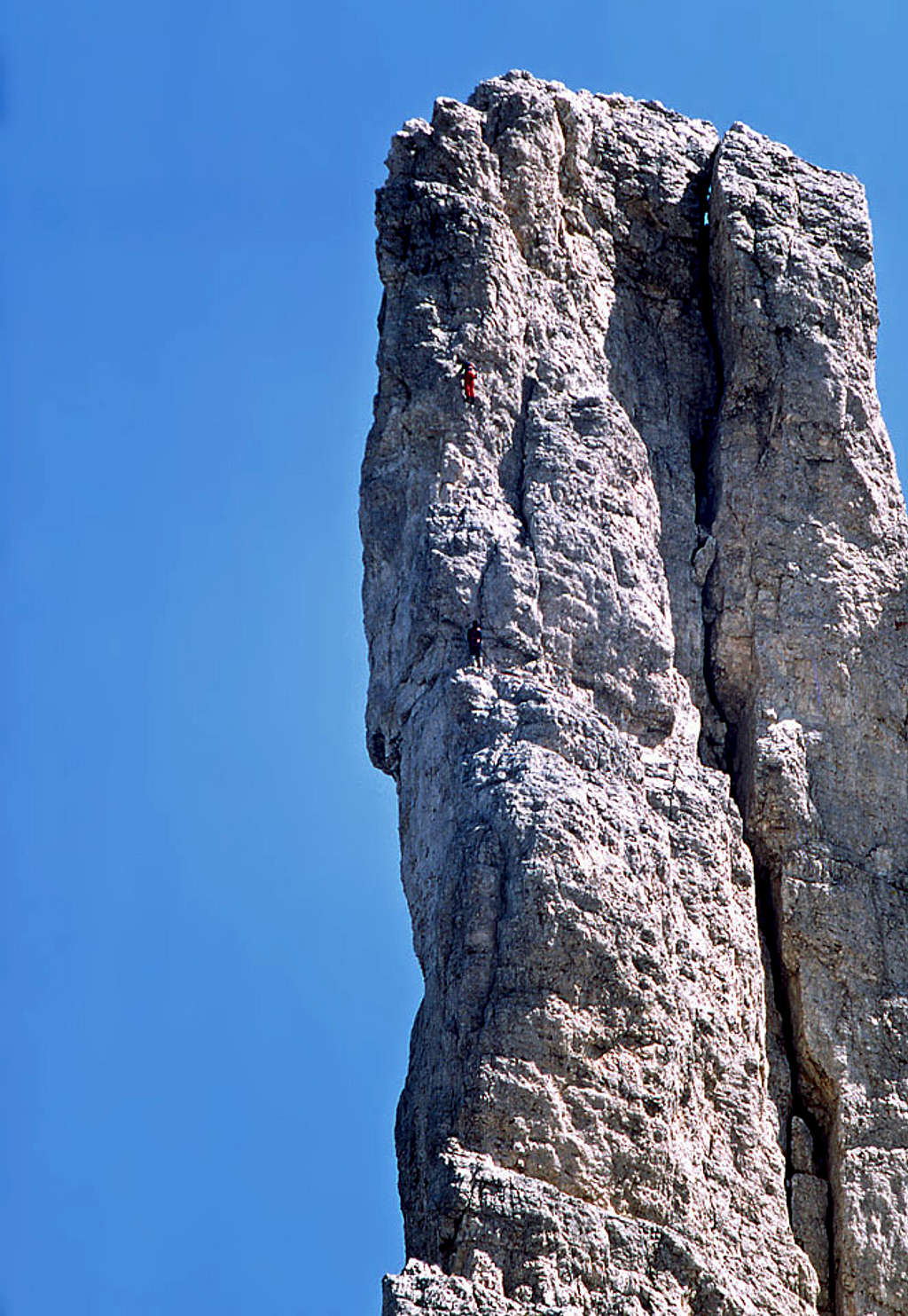 Climbers in Vajolet towers....