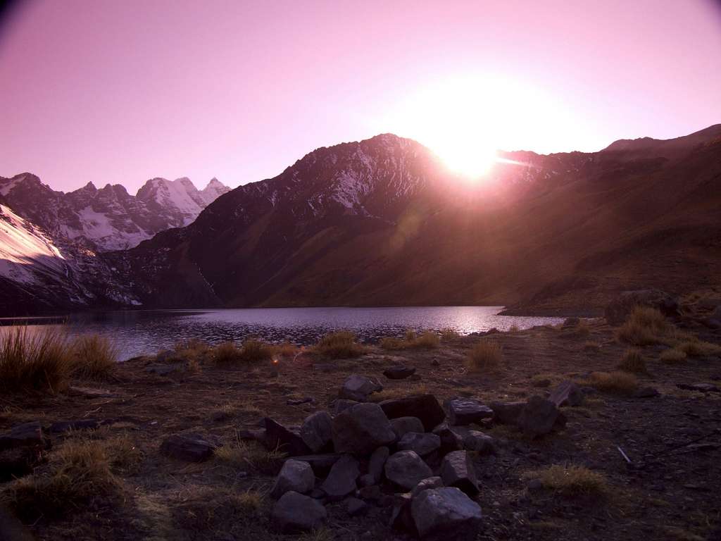 Austria Peak, Condoriri Region, Cordillera Real,  Bolivia