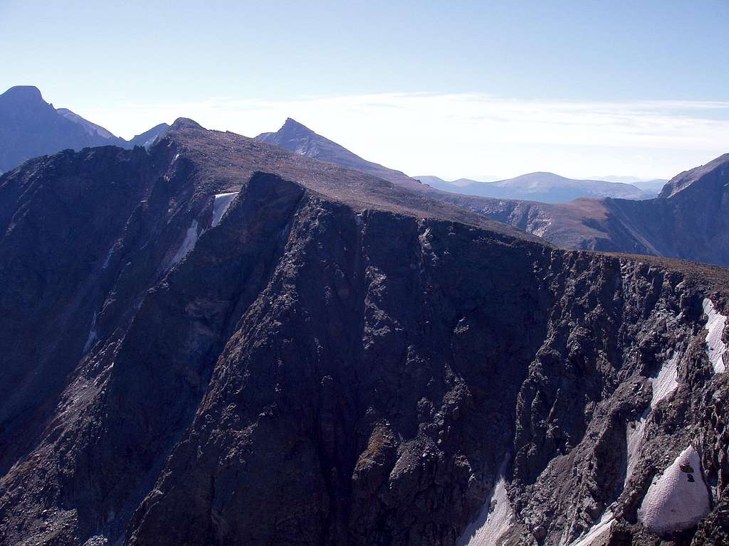 Powell Peak and its NW Ridge