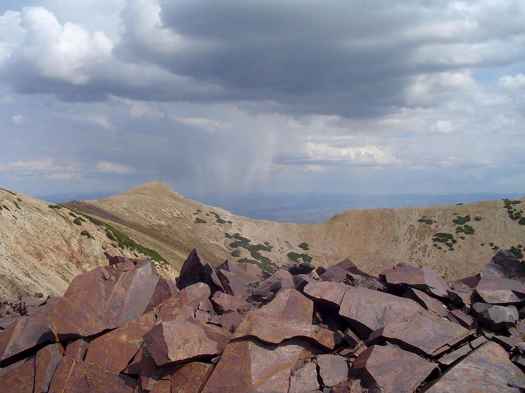 East Twin from Red Top