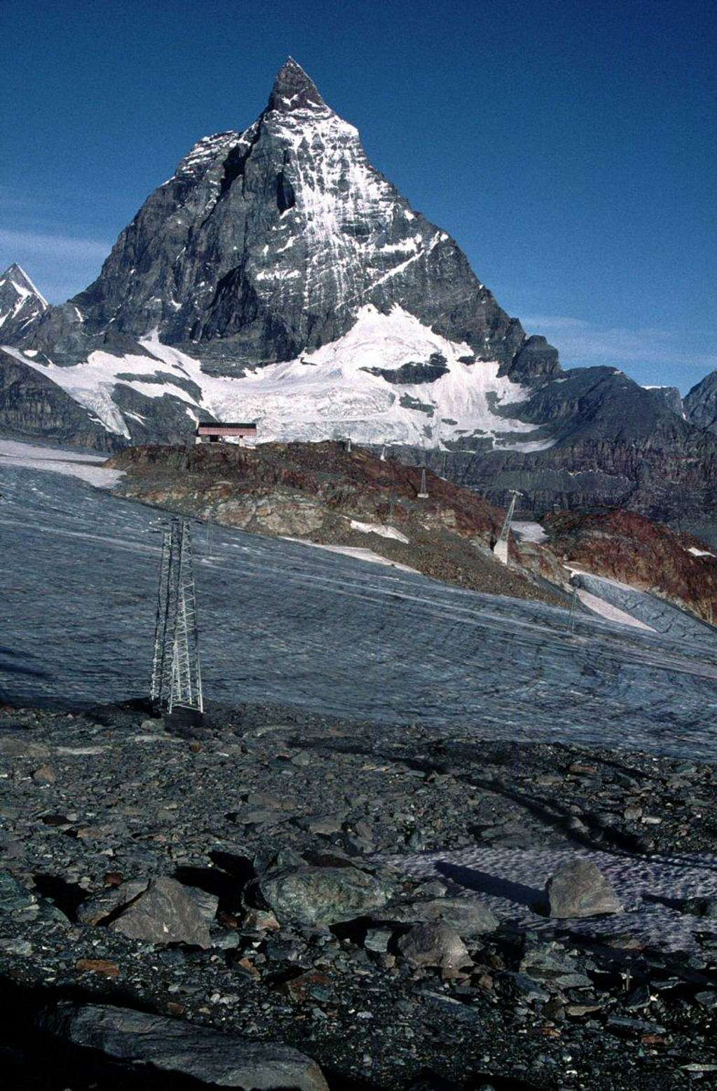 Matterhorn seen from Gandegg Hut