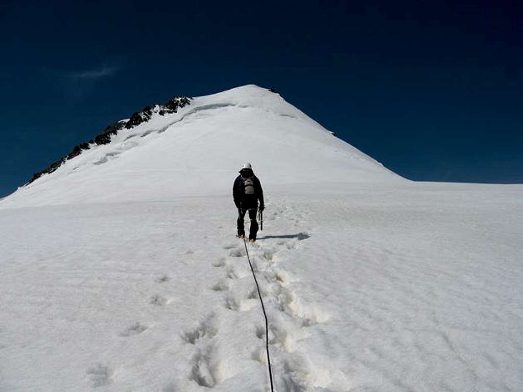 Approaching to the secondary summit