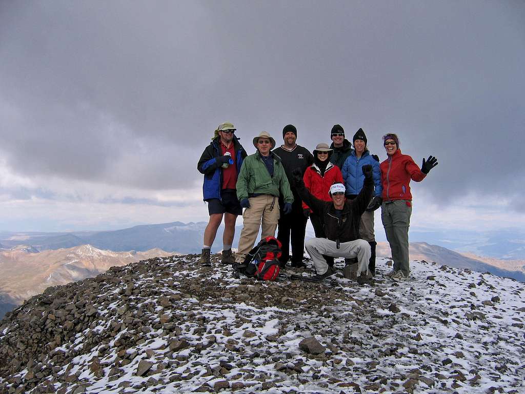 14er completion on San Luis