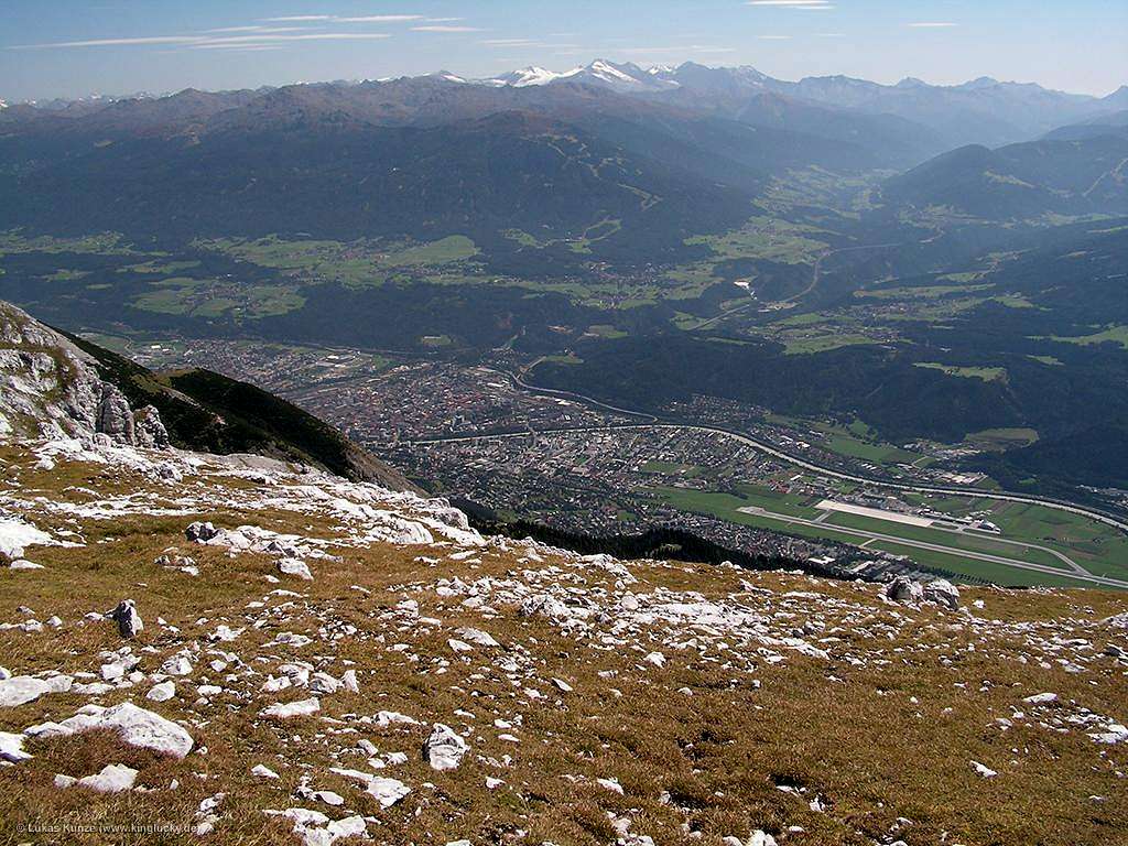 High above Innsbruck