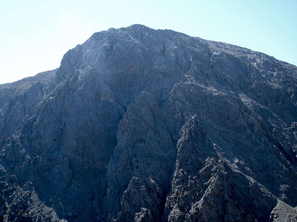 The north face of Giglios
