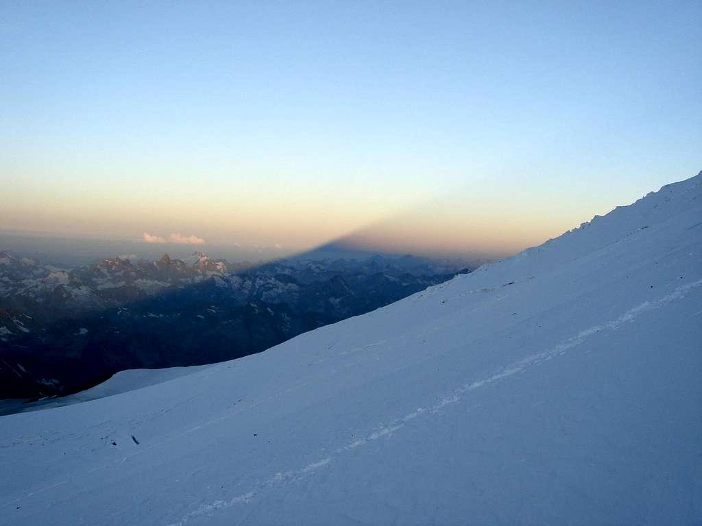 Elbrus shadow