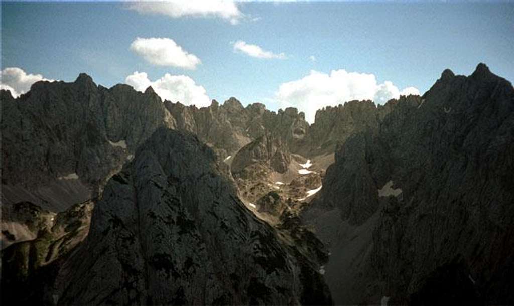 Summer 2000. The massif from...