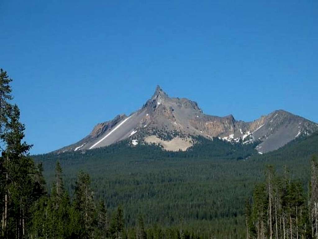 Mt. Thielsen from the west...