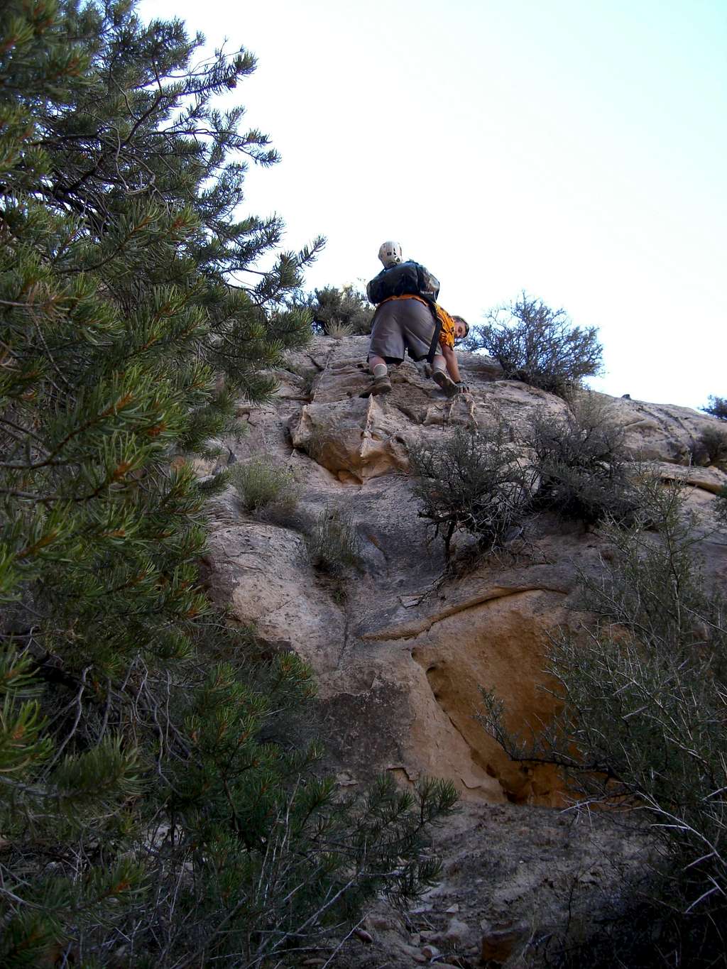 Beginning of the scrambling section