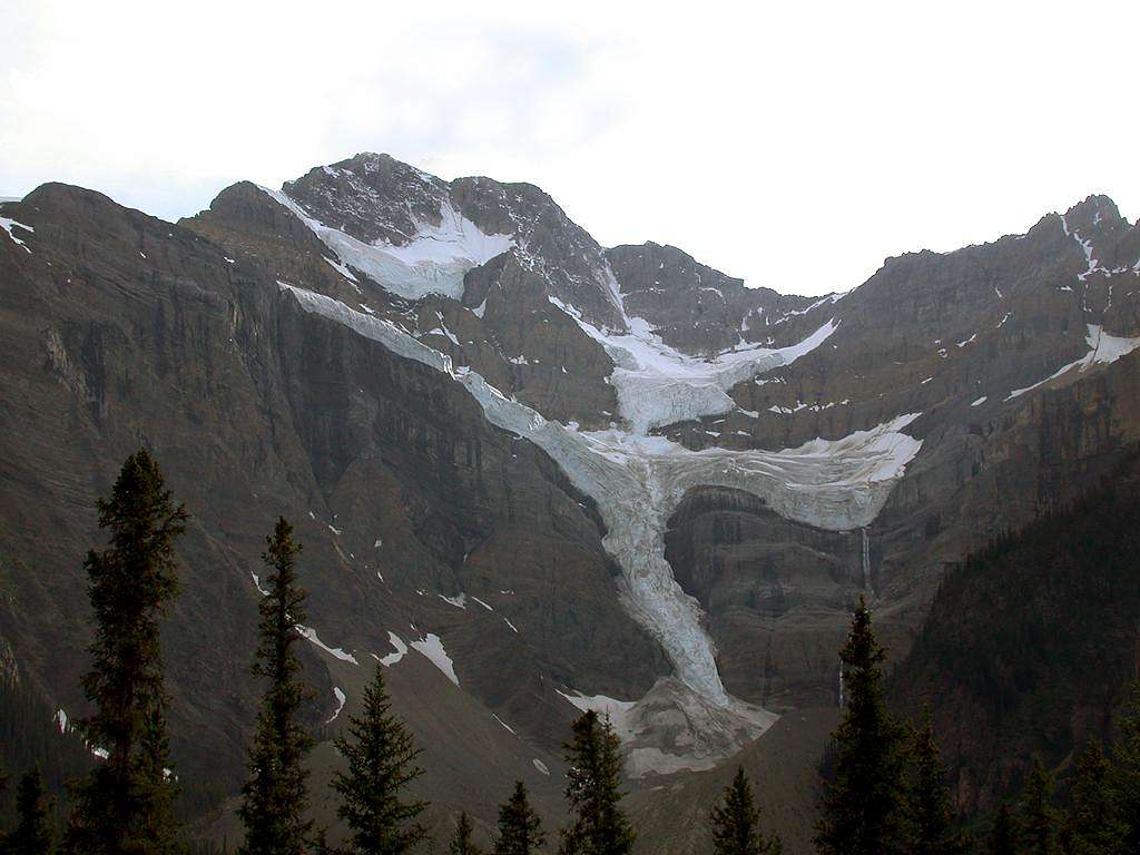 Mount Patterson from Icefields Parkway