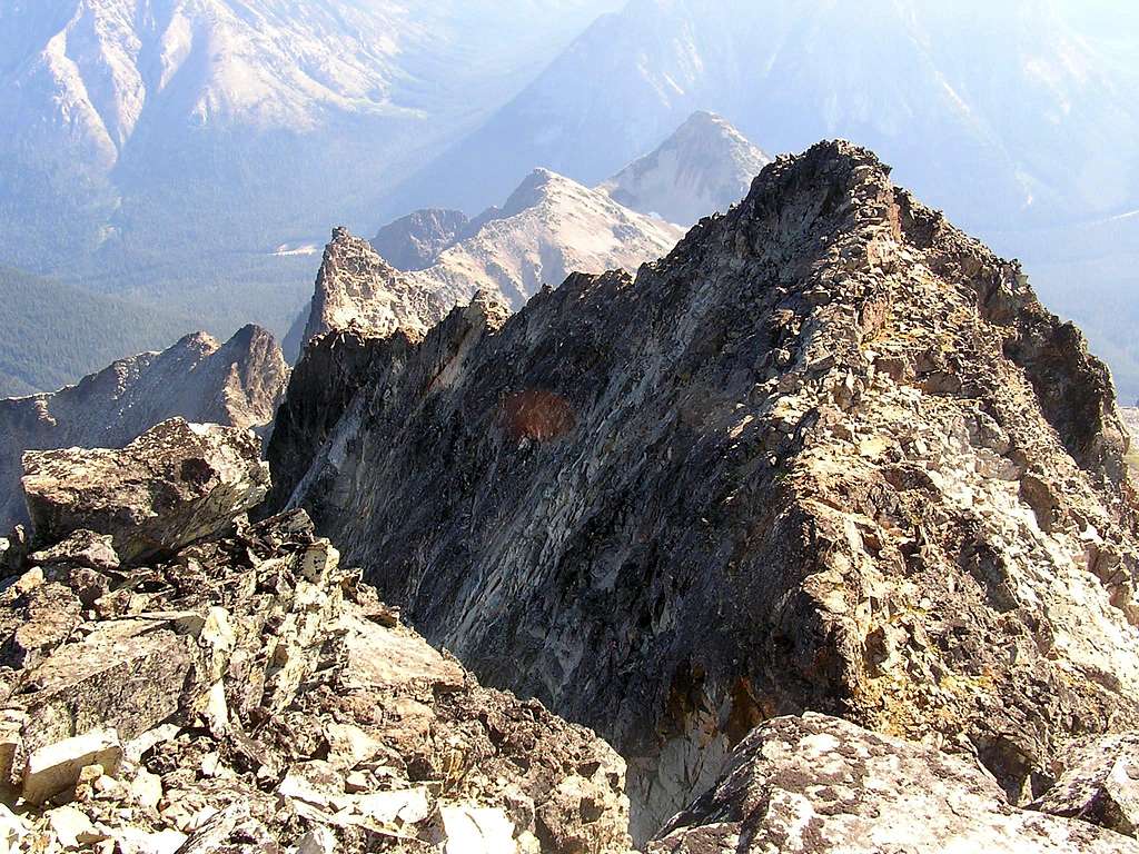 Ridge from summit