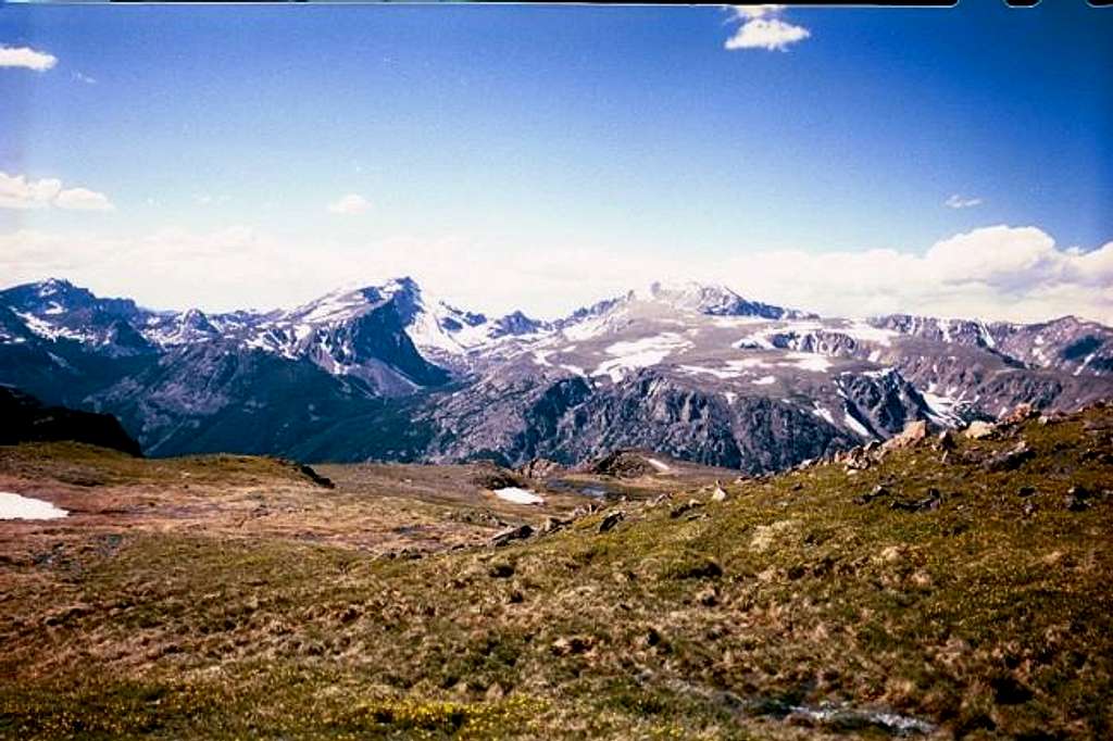 View north from our campsite....