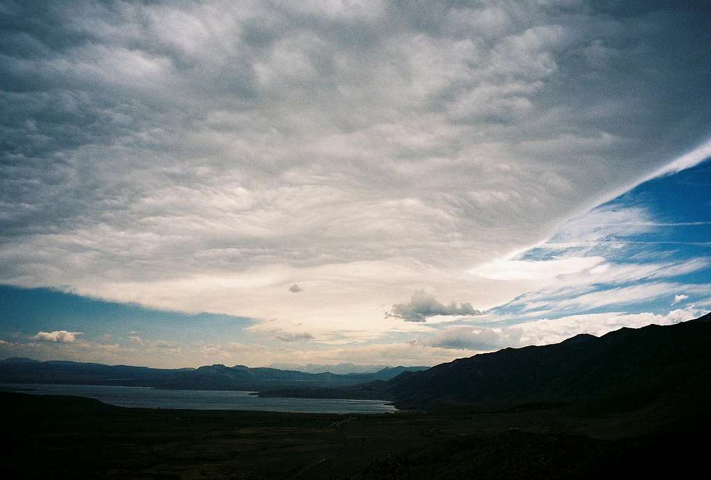 Lenticular Cloud Over Mono Lake   September 14, 2006