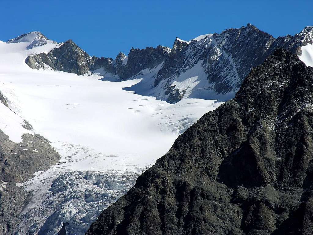 Pigne d'Arolla dal Mont Avril (3347 m)