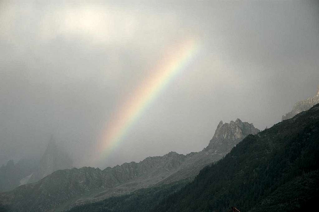 Rainbow, Chamonix valley