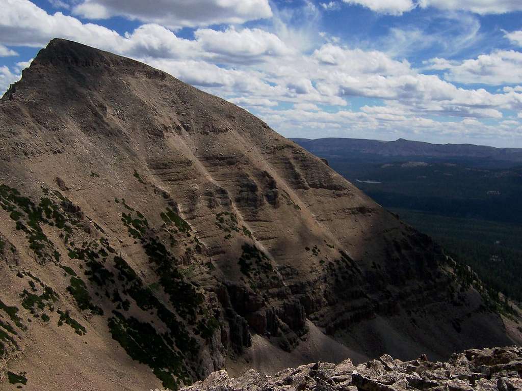 Mt. Agassiz viewed from NW ridge