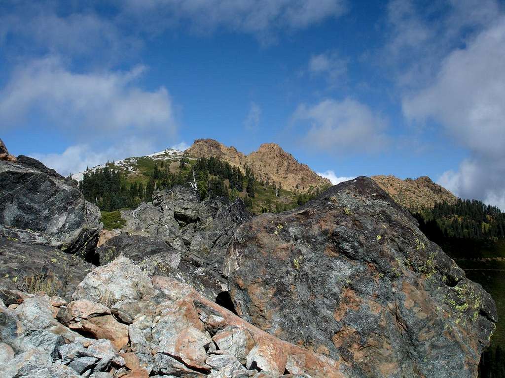 Looking Northwest towards the Red Buttes