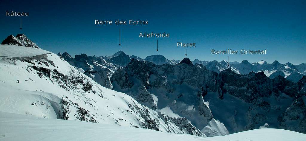 Ecrins > summits around Soreiller