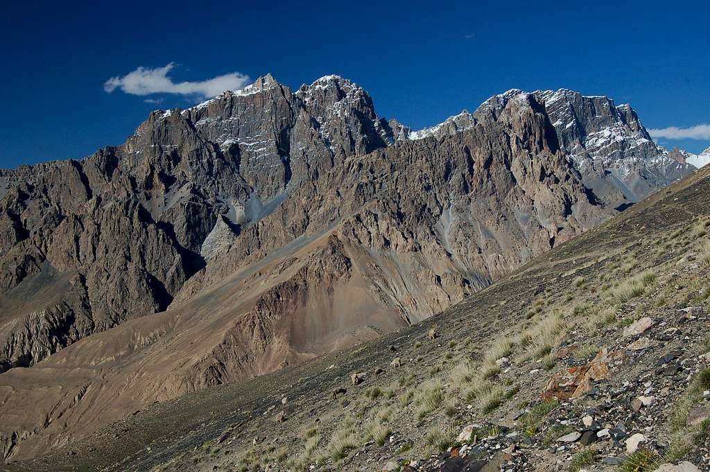 Rock Walls North of Yazghil Sar