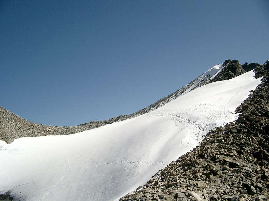 Hohe Geige - small glacier