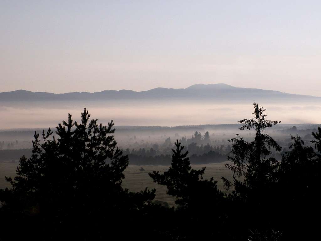 Misty valley...