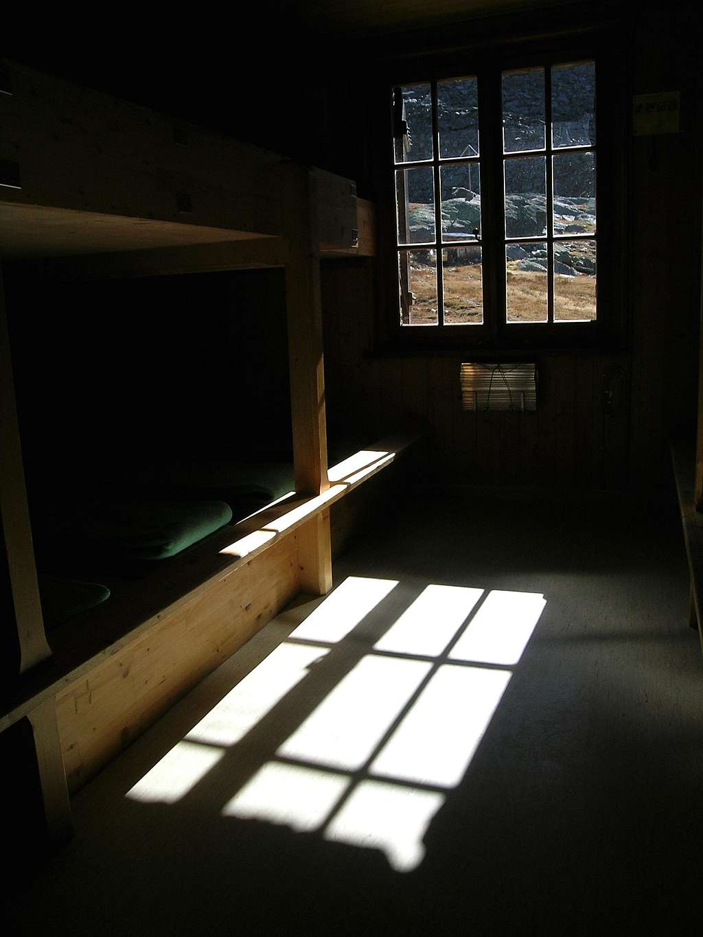 Detail of a Sleeping Room at the hut
