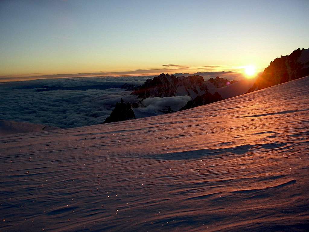 Monte Bianco 4810 m.