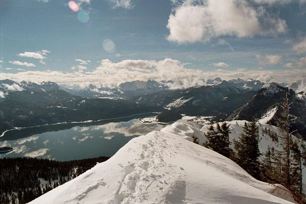 Jochberg summit view