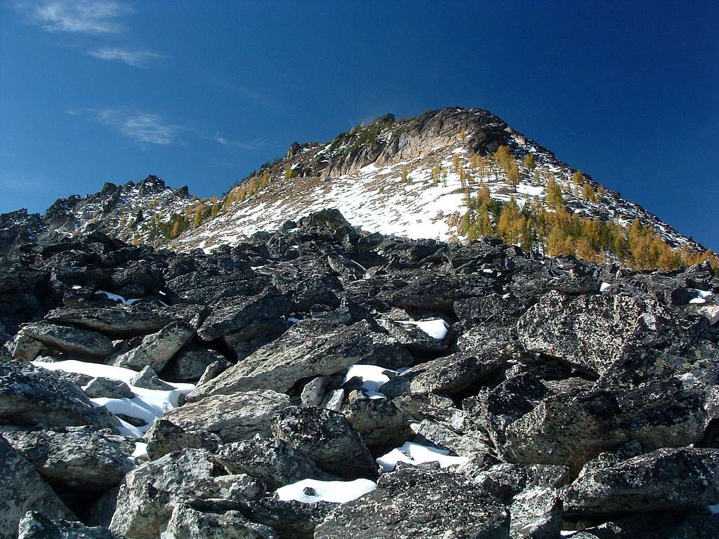 Bare Peak's Northeast Ridge-Crest