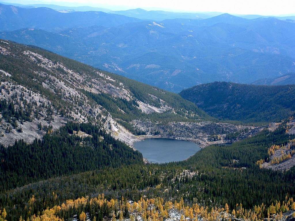 Nelson Lake from Northeast Ridge