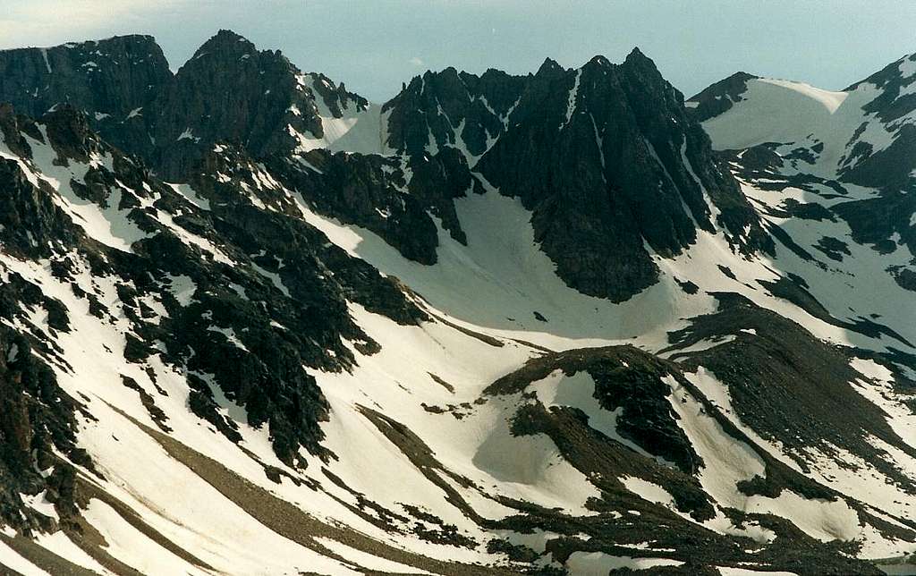 Ridges Southwest of Whitetail Peak