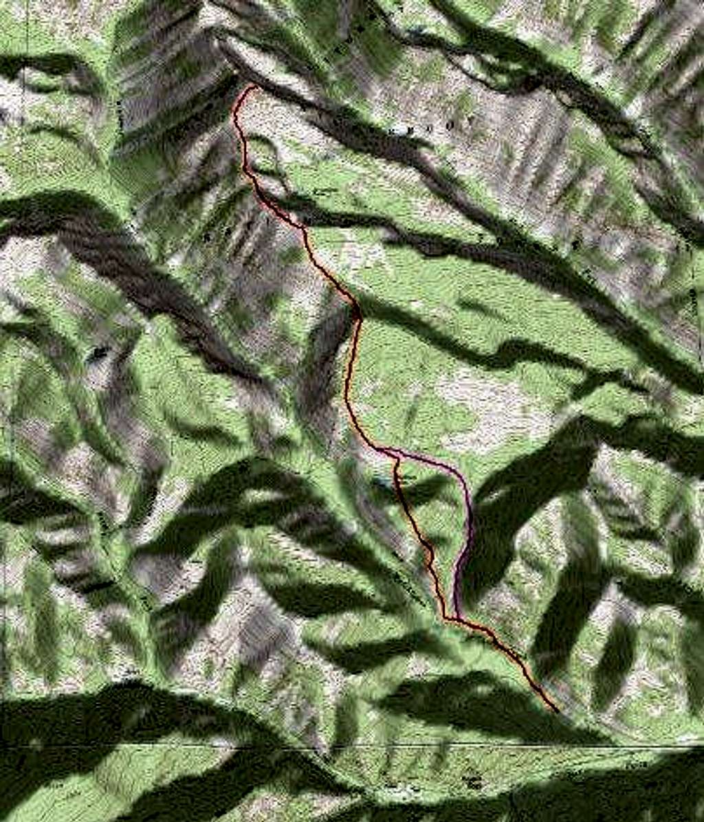 3D of South Ridge Route