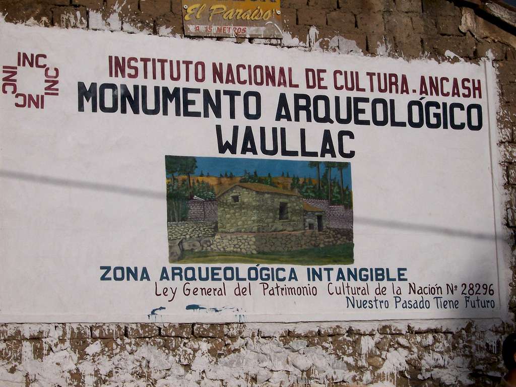 Waullac, Huaraz