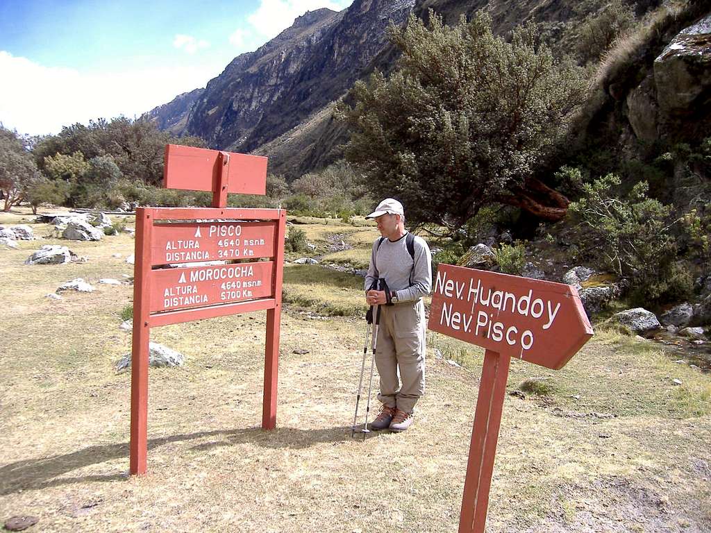 Pisco Trail Head