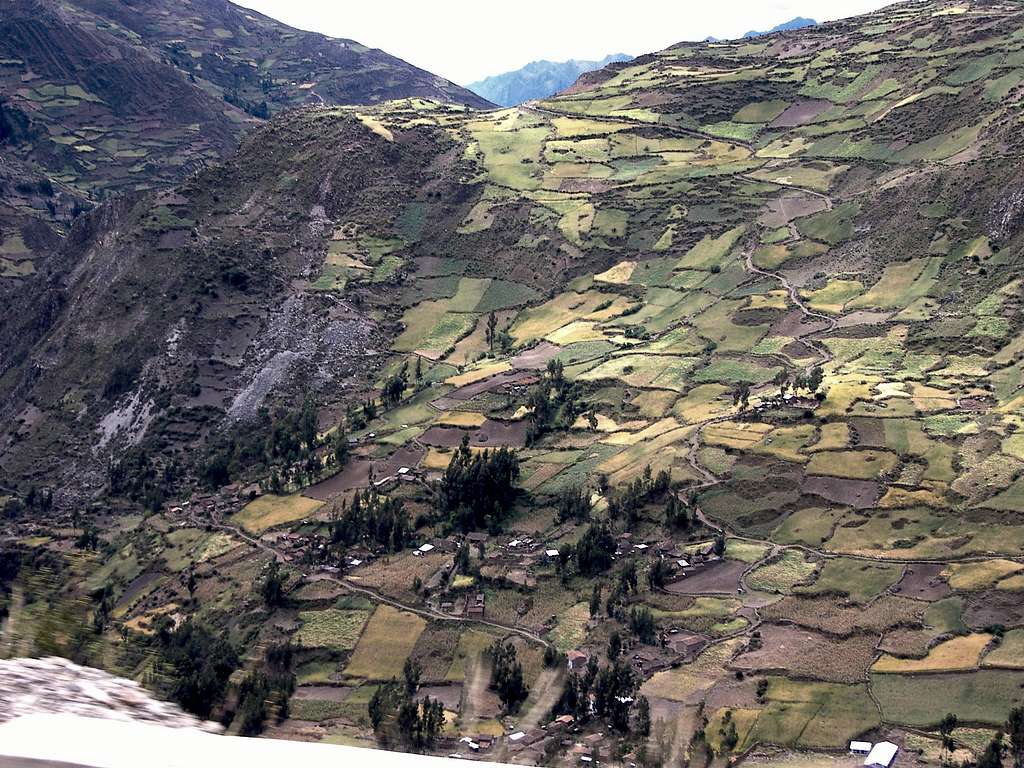 Chavin Ruins Countryside