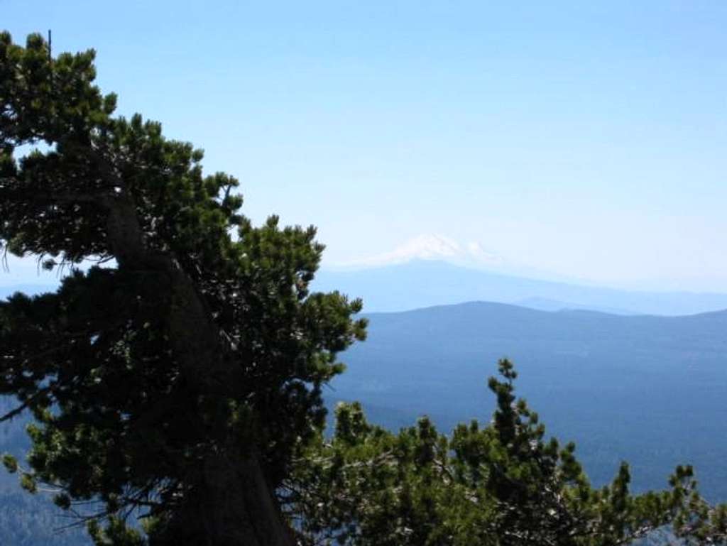 Mt. Shasta to the south seen...
